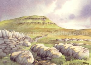Pen y Ghent from Brackenbottom Scar (Art Card)