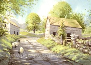 Summer in Askrigg (Art Card)