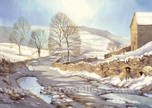 Winter in Upper Wensleydale (Art Card)