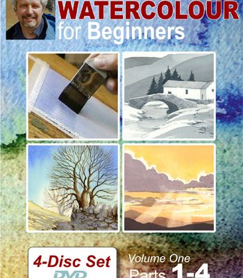 Watercolour for Beginners VOLUME 1 - 4-Disc Set (DVD)
