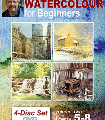 Watercolour for Beginners VOLUME 2 - 4-Disc Set (DVD)