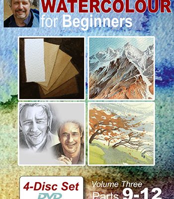 Watercolour for Beginners VOLUME 3 - 4-Disc Set (DVD)