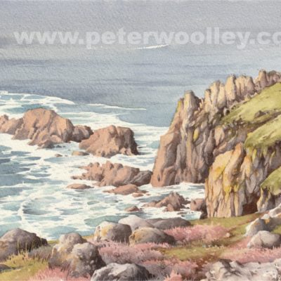 The Peal, Dr Syntax's Head, Lands End (Original Watercolour)