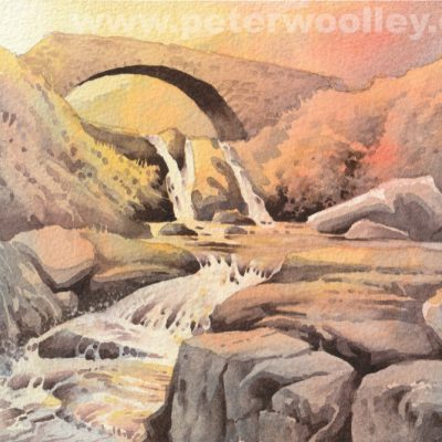 Three Shires Head (Original Watercolour)