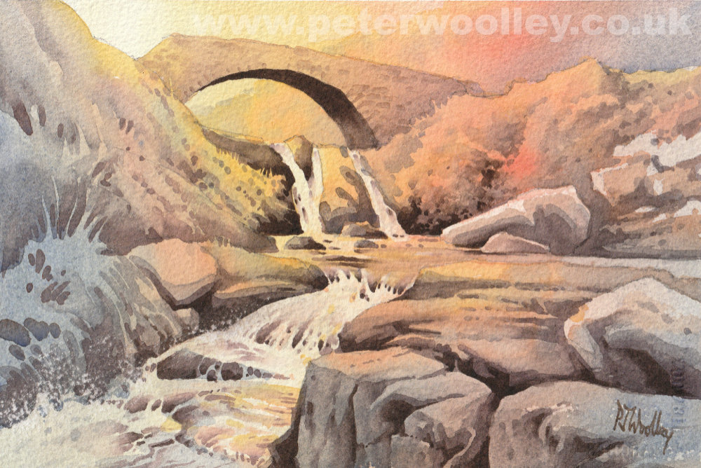 Three Shires Head (Original Watercolour)