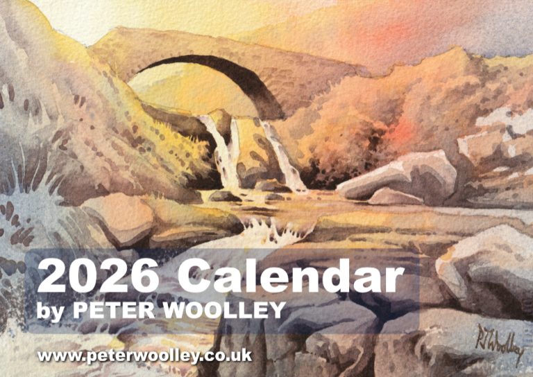 2025 Calendar featuring paintings by Peter Woolley