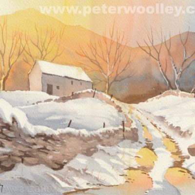Winter in Langdale (Original Watercolour)