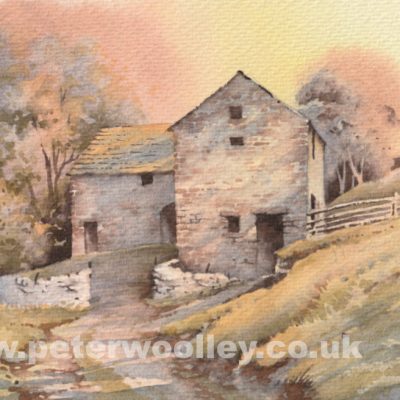 Bank House Barn (Original Watercolour)